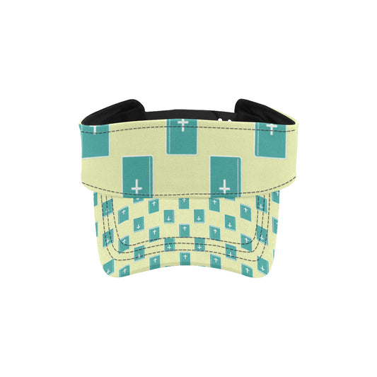 Bible Pattern Print Design 04 Unisex Sun Visor