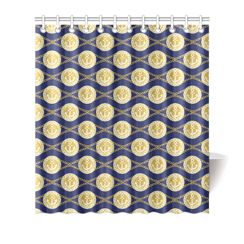 Anchor Luxury Pattern Shower Curtain