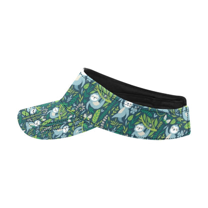 Sloth Print Design LKS304 Unisex Sun Visor
