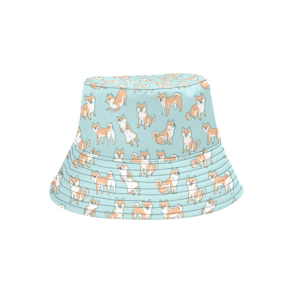 Shiba Inu Print Design LKS304 Unisex Bucket Hat