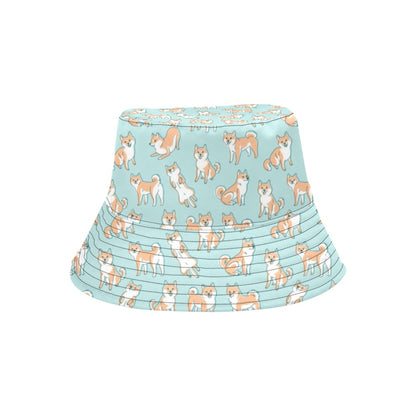 Shiba Inu Print Design LKS304 Unisex Bucket Hat