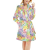 Third Eye Print Design LKS303 Women's Fleece Robe