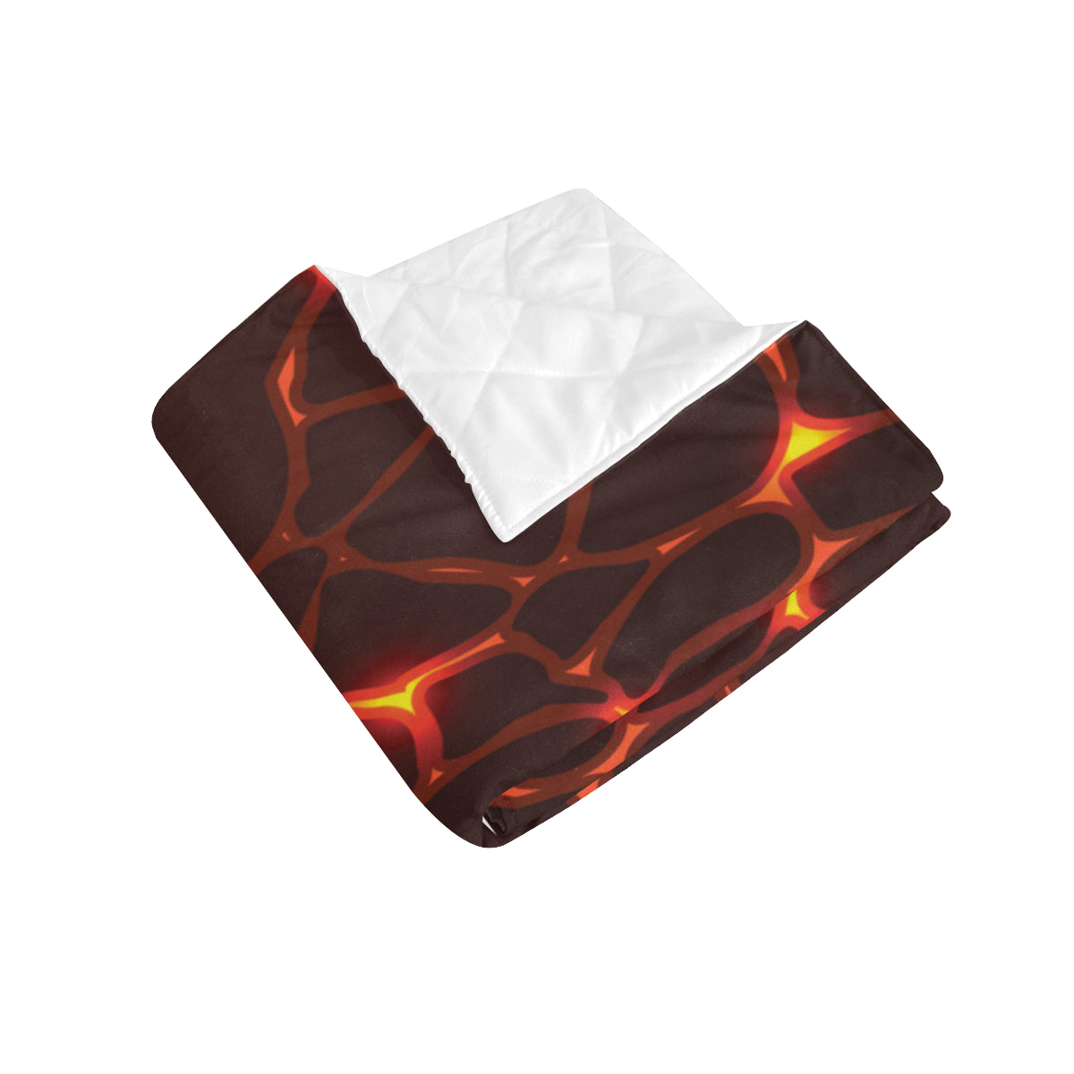 Lava Pattern Print Design 02 Premium Quilt