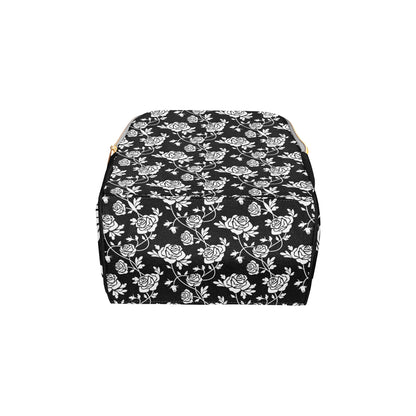 Rose Pattern Print Design RO013 Diaper Bag Backpack