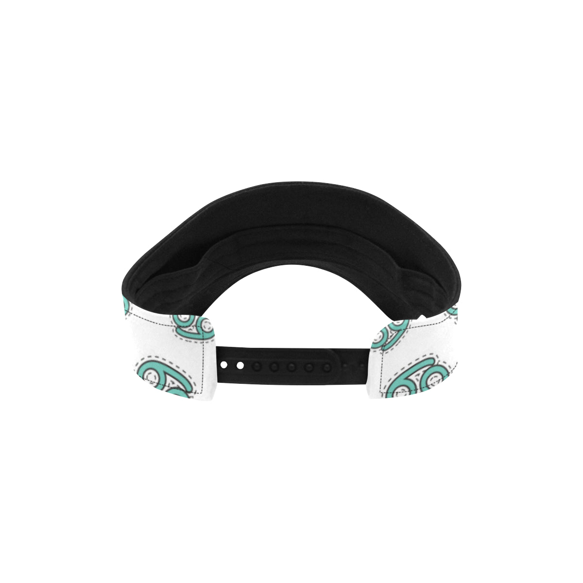 Cancer Zodiac Pattern Print Design 04 Unisex Sun Visor