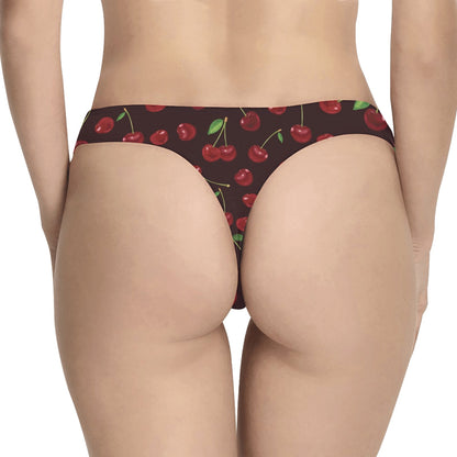 Cherry Fresh Pattern Women's Thongs