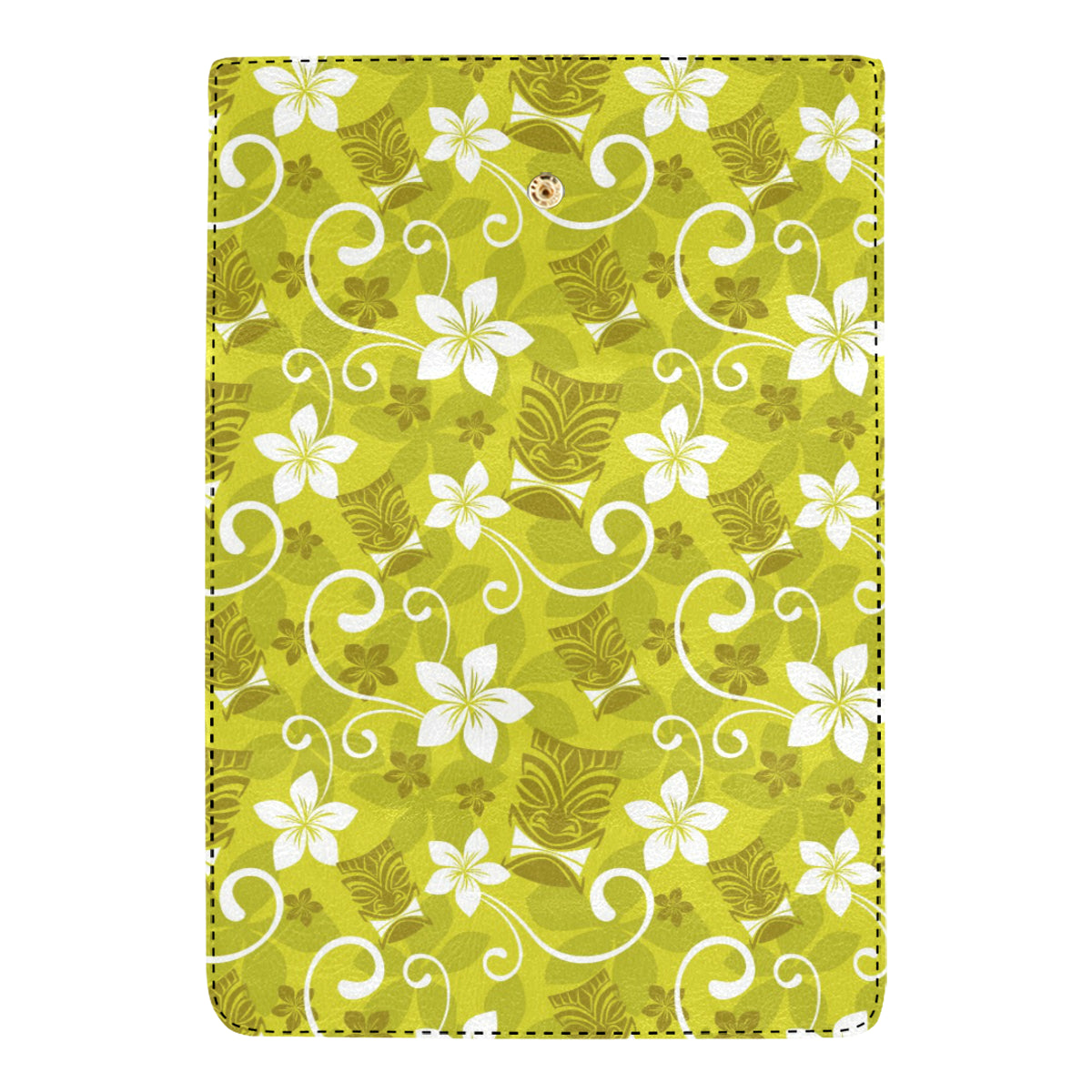 Hawaiian Themed Pattern Print Design H019 Women's Trifold Wallet