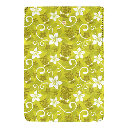 Hawaiian Themed Pattern Print Design H019 Women's Trifold Wallet