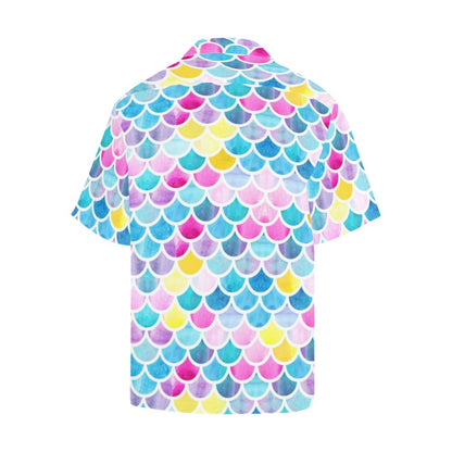 Scales Print Design LKS402 Men's Men's Hawaiian Shirt
