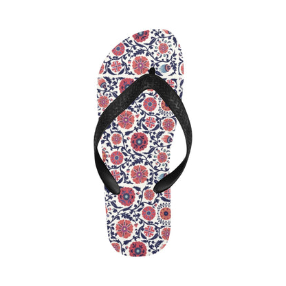 Suzani Print Design LKS304 Flip Flops