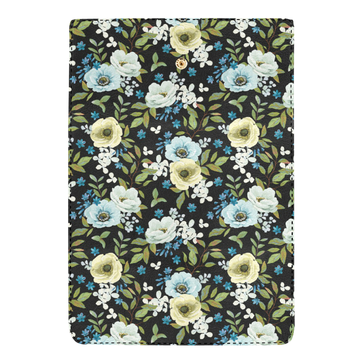 Anemone Pattern Print Design AM03 Women's Trifold Wallet