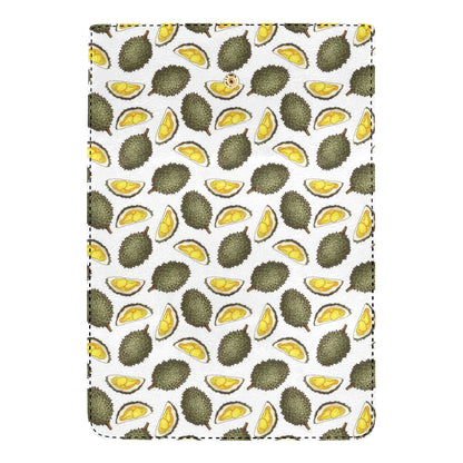 Durian Pattern Print Design DR03 Women's Trifold Wallet