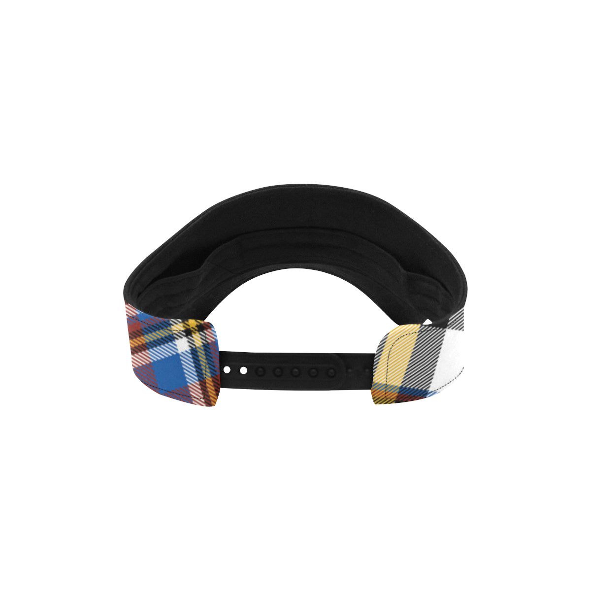 Madras Pattern Print Design 01 Unisex Sun Visor