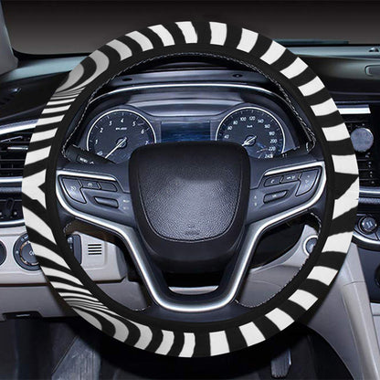 Vortex Print Design LKS303 Steering Wheel Cover with Elastic Edge
