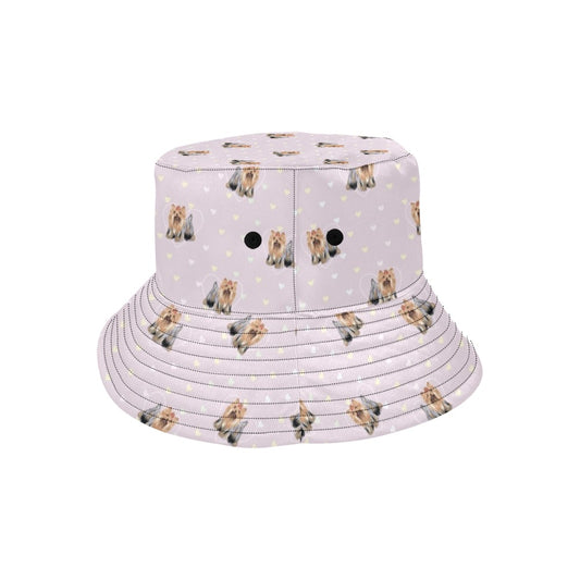 Yorkshire Terriers Print Design LKS302 Unisex Bucket Hat
