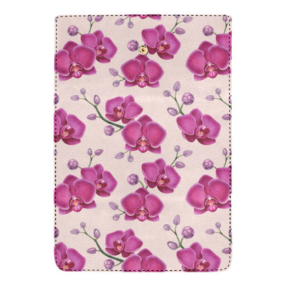 Orchid Pattern Print Design A02 Women's Trifold Wallet
