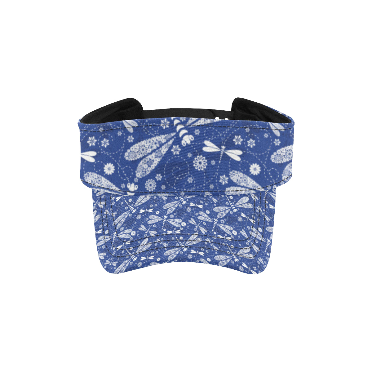 Dragonfly Pattern Print Design 03 Unisex Sun Visor