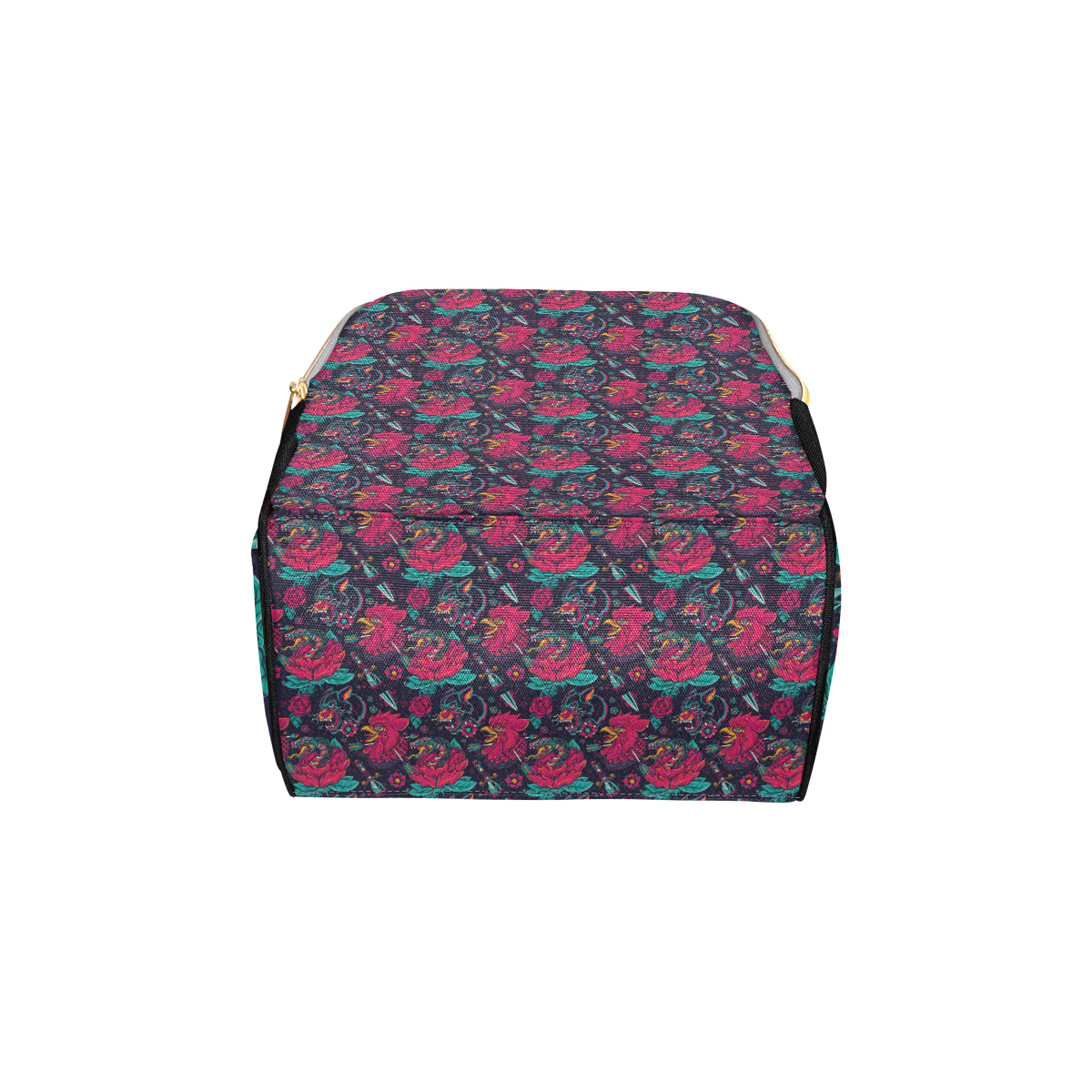 Old School Tattoo Print Diaper Bag Backpack