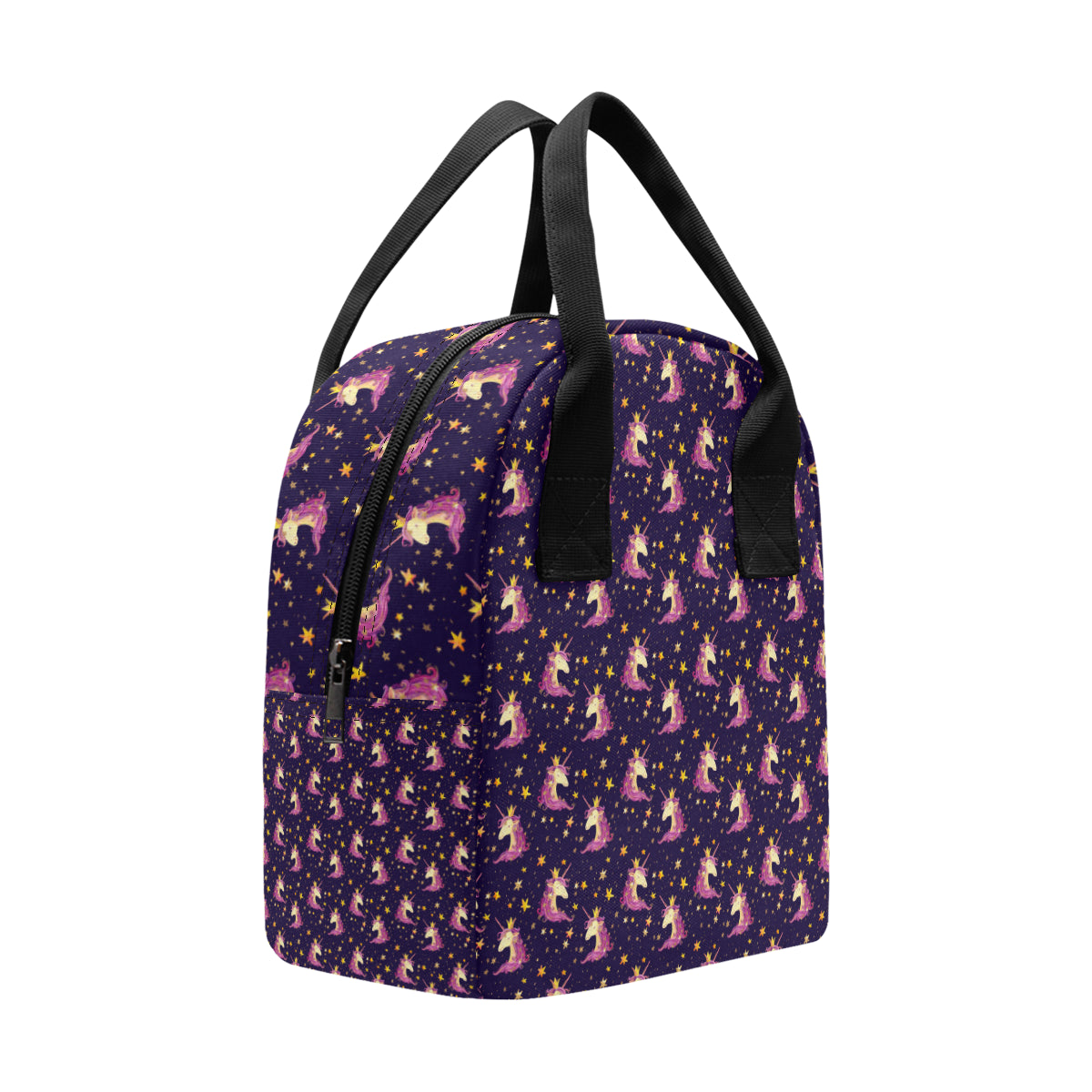 Unicorn Princess Star Sparkle Insulated Lunch Bag