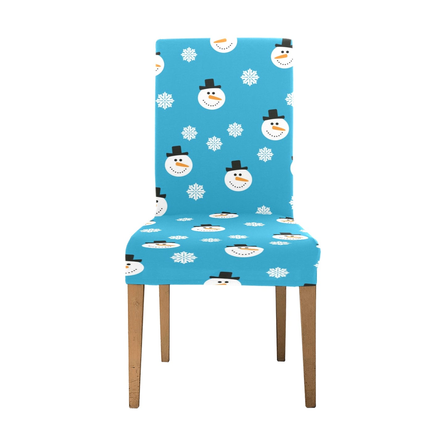 Snowman Print Design LKS303 Dining Chair Slipcover