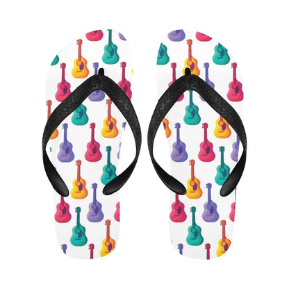 Acoustic Guitar Print Design LKS406 Flip Flops