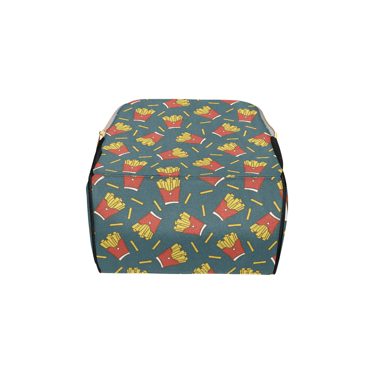 French Fried Pattern Print Design 04 Diaper Bag Backpack