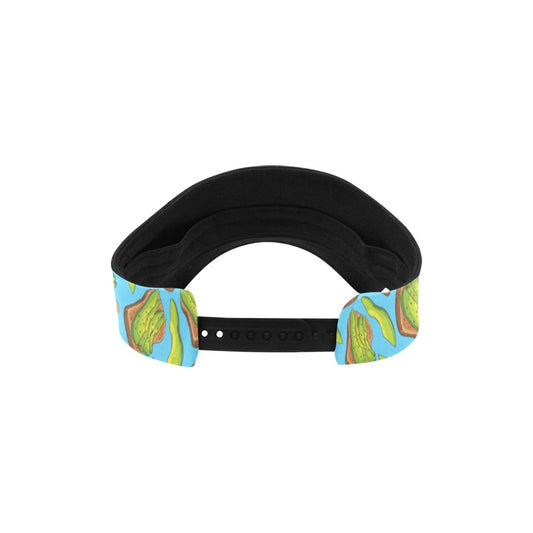 Sandwich Avocado Print Design LKS306 Unisex Sun Visor