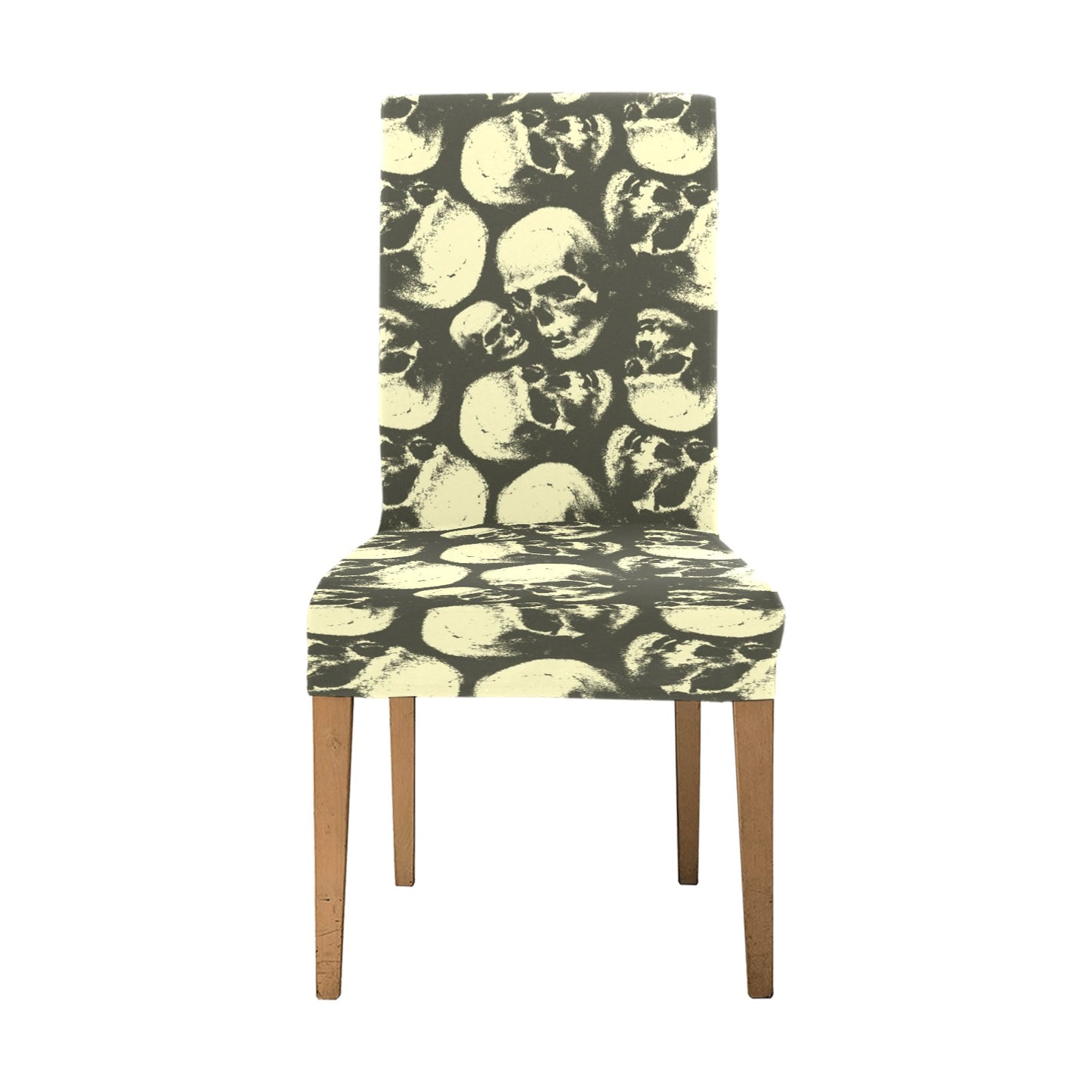 Skull Print Design LKS302 Dining Chair Slipcover