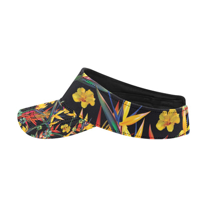 Bird Of Paradise Pattern Print Design BOP016 Unisex Sun Visor