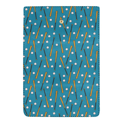 Baseball Pattern Print Design 01 Women's Trifold Wallet
