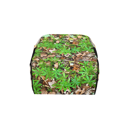 Camouflage Realistic Tree Fresh Print Diaper Bag Backpack