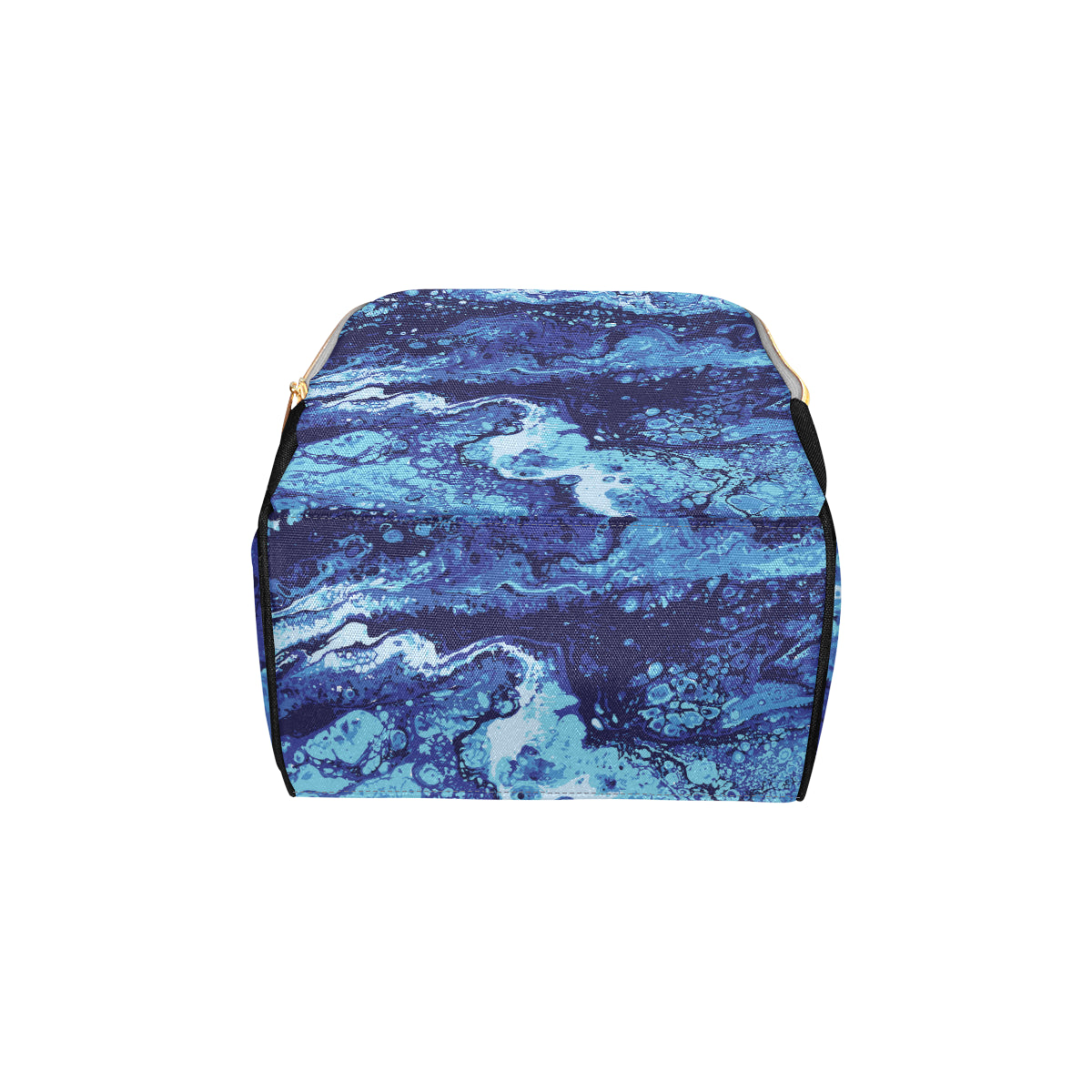 Ocean Liquid Pattern Print Design A03 Diaper Bag Backpack