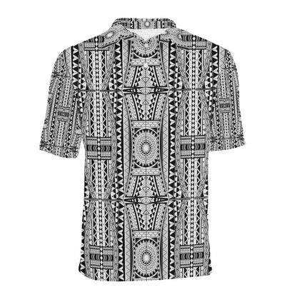 Polynesian Tattoo Design Men Polo Shirt