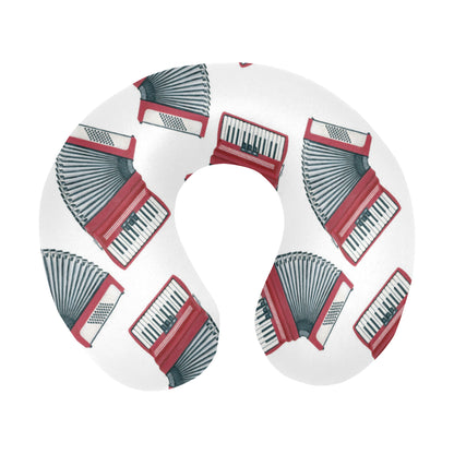 Accordion Pattern Print Design 03 U-Shaped Travel Neck Pillow