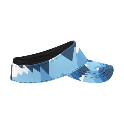 Mountain Pattern Print Design 04 Unisex Sun Visor