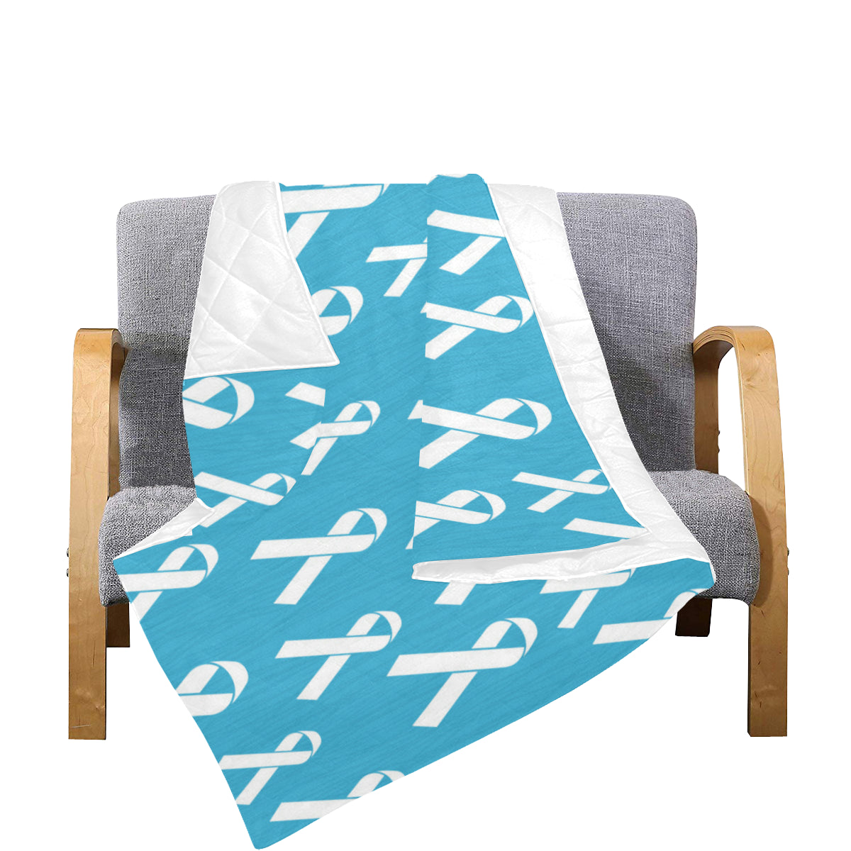 Liver cancer Pattern Print Design 01 Premium Quilt