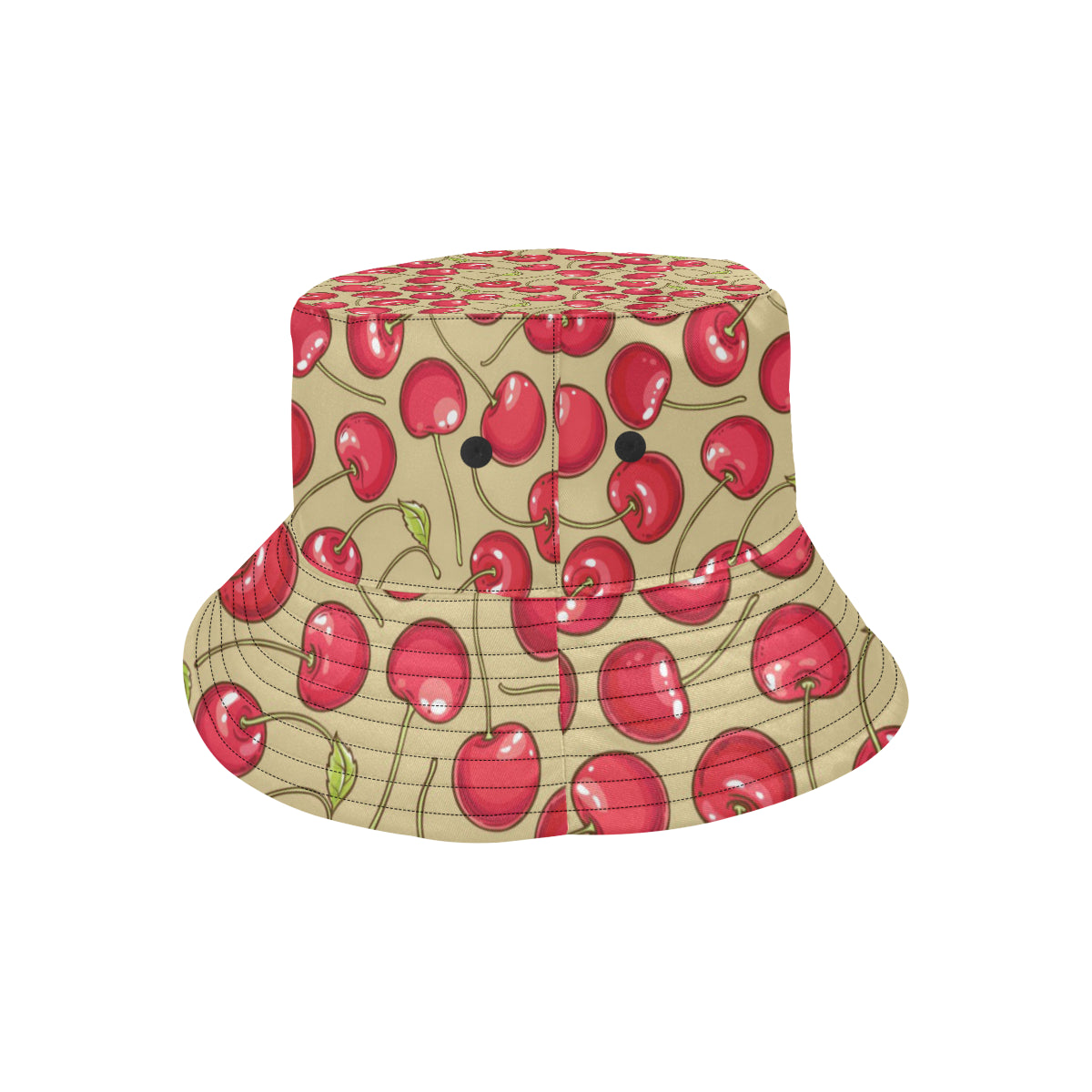 Cherry Pattern Print Design CH05 Unisex Bucket Hat