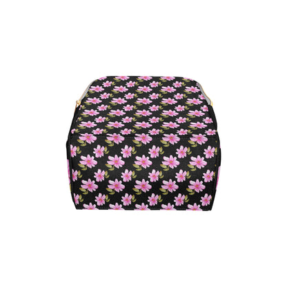 Magnolia Pattern Print Design MAG06 Diaper Bag Backpack