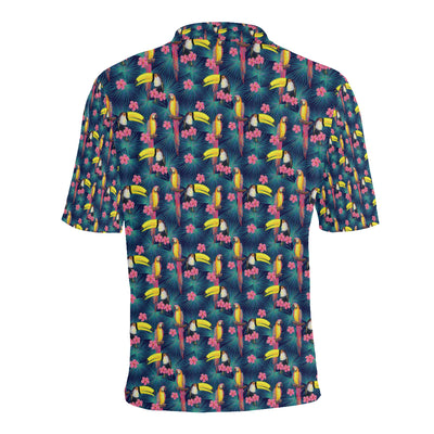 Toucan Parrot Design Men Polo Shirt