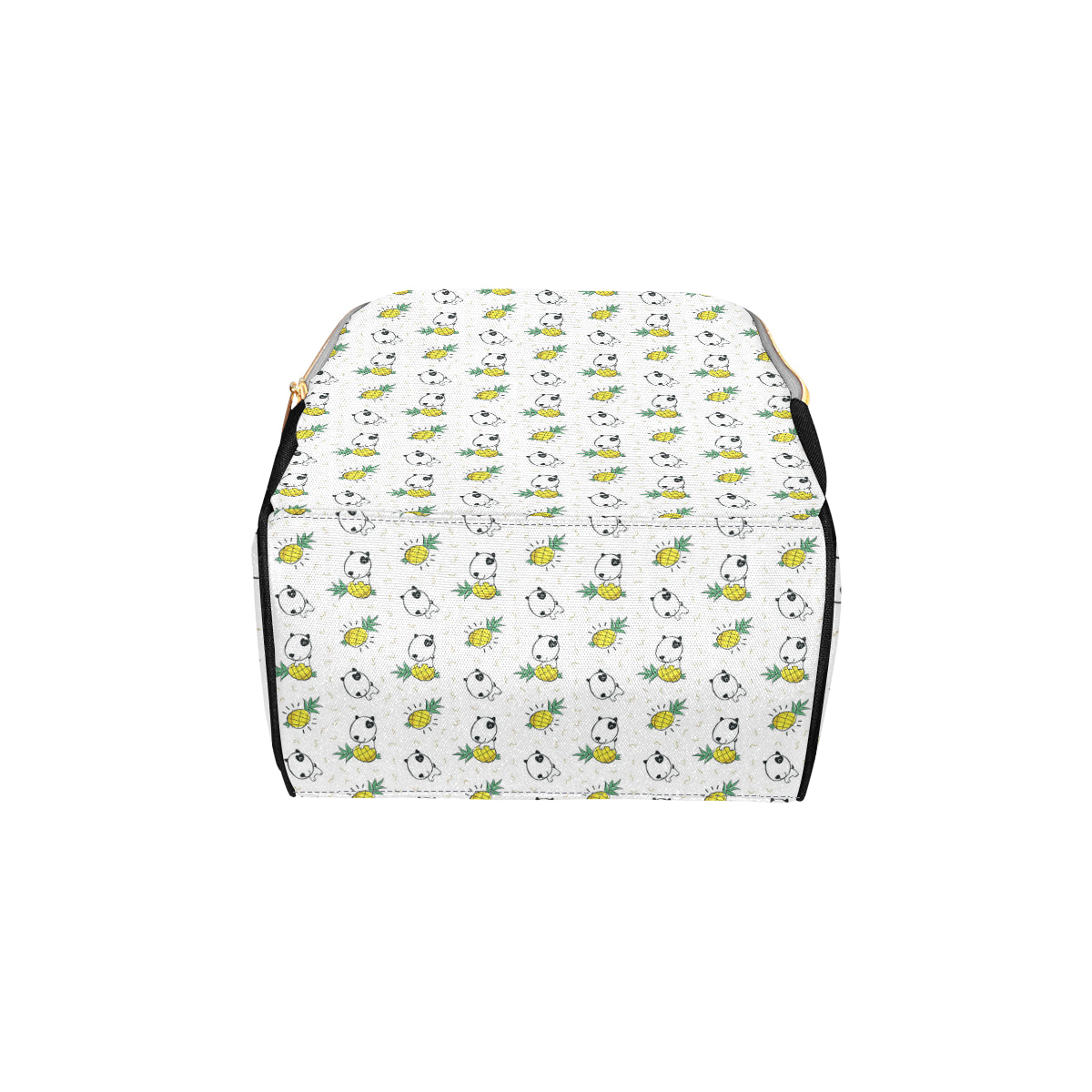 Bull Terriers Pattern Print Design 05 Diaper Bag Backpack