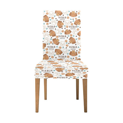 Vizslas Print Design LKS301 Dining Chair Slipcover