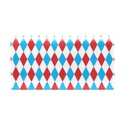 Harlequin Print Design LKS402 Women's Trifold Wallet
