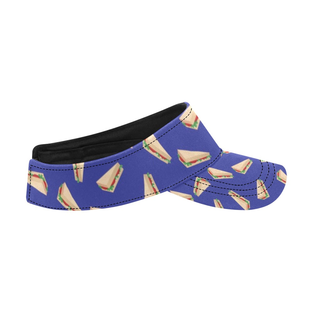 Sandwich Print Design LKS303 Unisex Sun Visor