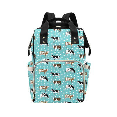 Cattle Print Design LKS405 Diaper Bag Backpack