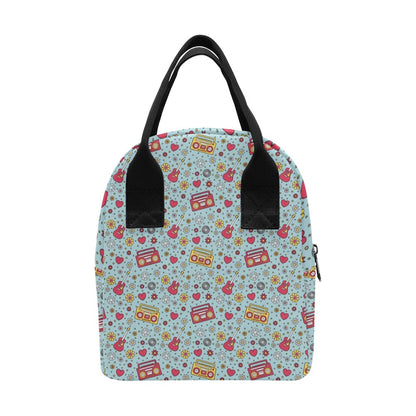 Hippie Print Design LKS307 Insulated Lunch Bag