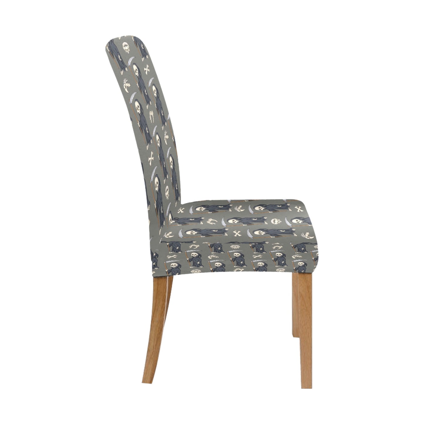 Skeleton Print Design LKS308 Dining Chair Slipcover