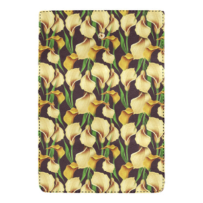 Lily Pattern Print Design LY013 Women's Trifold Wallet