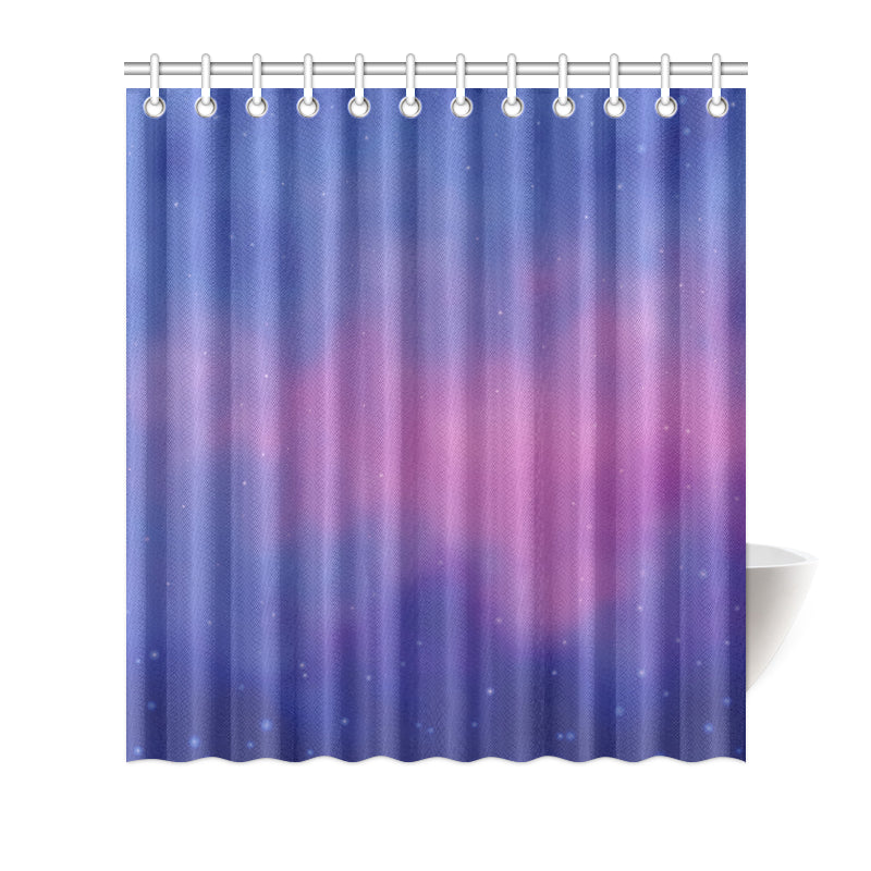 Nebula Pattern Print Design A05 Shower Curtain