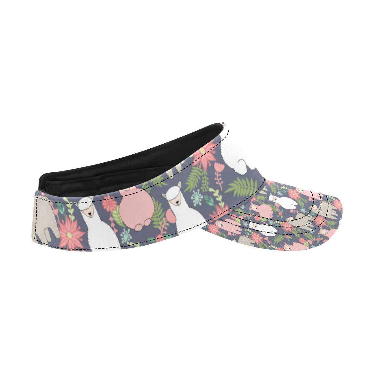 Alpaca Pattern Print Design 03 Unisex Sun Visor