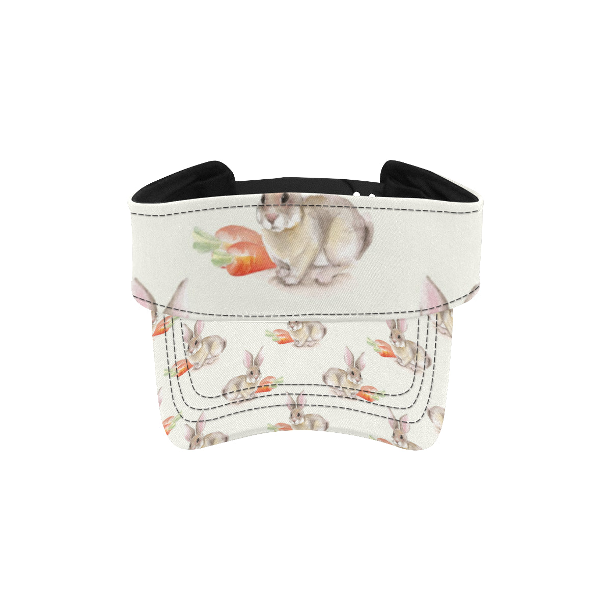 Rabbit Pattern Print Design 01 Unisex Sun Visor